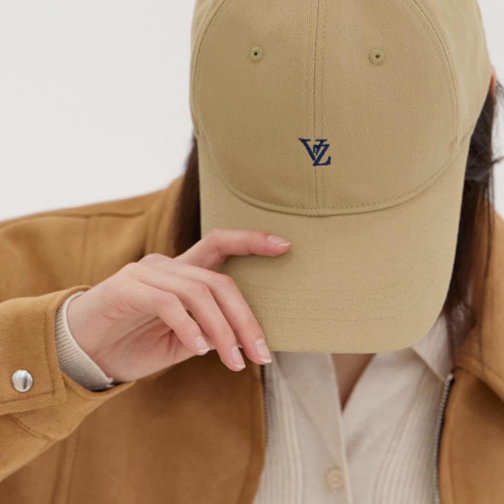 VZ Minimal Logo Ball Cap Beige [VARZAR]