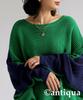 antiqua Knit Long One Size Green Women's 2-Way Top, Sleeve, PN-00477, 30,