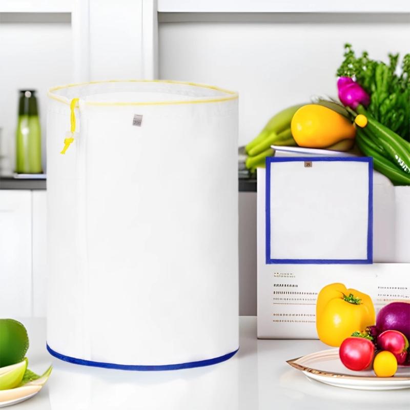 Mehrzweck 5-Gallonen-Filterbeutel Hydroponische Filtergewebebeutel Upgrades für Brau-, Koch- und Flüssigkeitstrennungsaufgaben