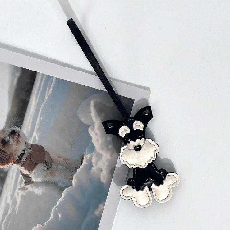 Fashionabel Schnauzer Dog Keychain Charm Pendant Adds Personality To Your Everyday Accessories Daily Use Casual Wear