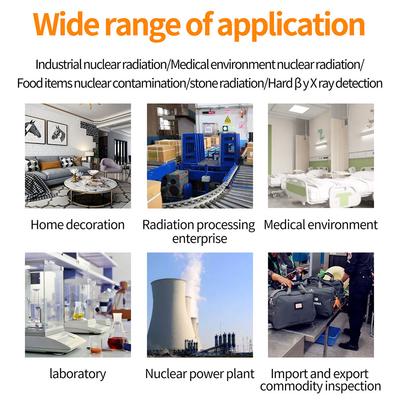Nuclear Radiation Detector Digital Radiation Detector Material Testing High Sensitivity Sensor Large Screen Display