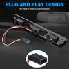 3Rd Third Brake Light For 1992 1993 1994 1995 1996 1997 Ford F150 F250 F350 Bronco High Mount Stop Light Assembly LED Smoked Cargo Lamp Accessories
