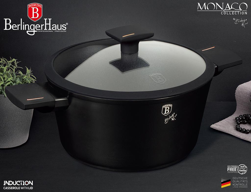 TITANIUM POT 24cm BERLINGER HAUS BH-7087 MONACO