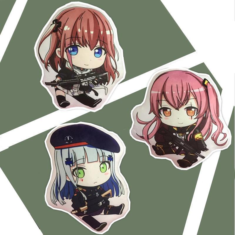 Soft And Crystal Super Soft Girls' Frontline Plush Pillow Star15 Double-sided Print Plush Keychain Pendant Doll