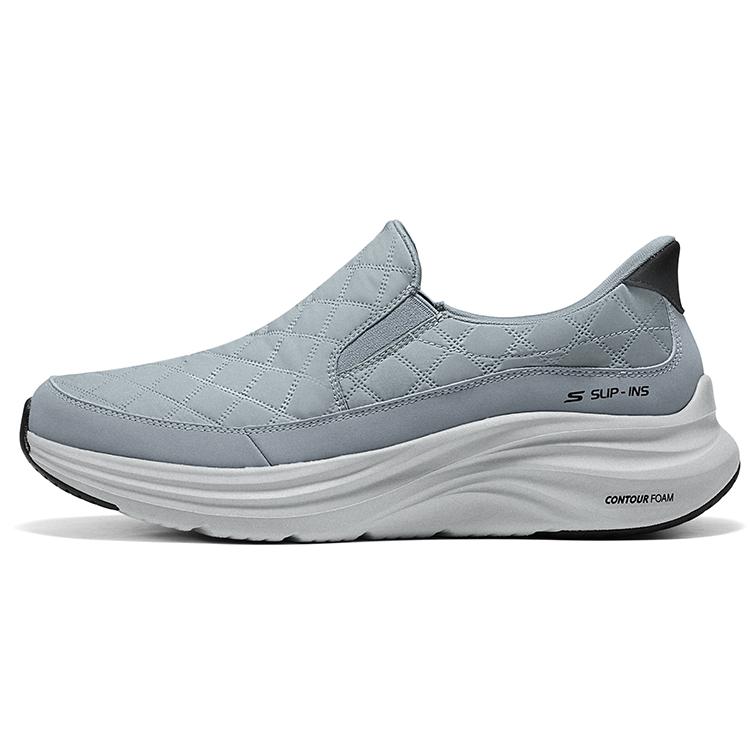 Skechers Sport Mens Comfortable Round Toe Slip-On Low-Top Walking Shoes Men sneakers 232620-GRY