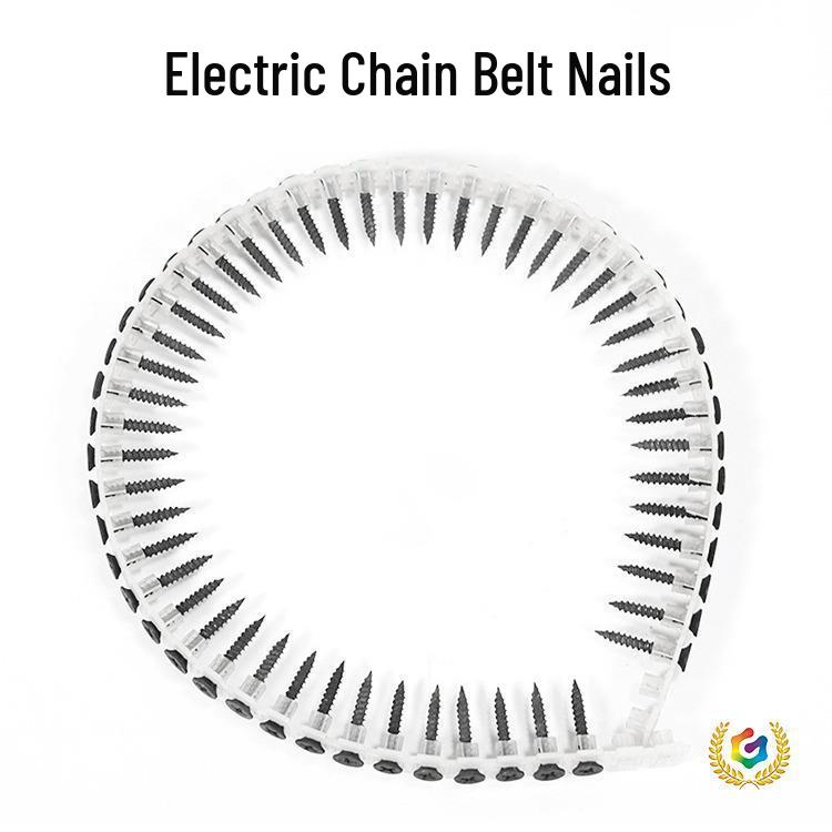 Gypsum Board Self-Tapping Screw Chain for Nail Gun: Automatic Feeding and Continuous Firing