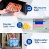 Bento Box 1330 ml Leakproof Lunch Box for Children Adults with 7 Compartments for School Travel Food Container Microwave Safe