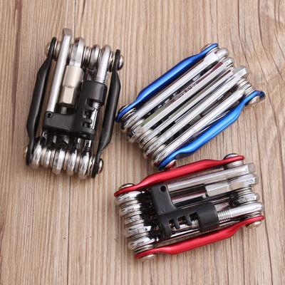 Multifunction Bicycle Repairing Set Carbon Steel Bike Repair Kit Wrench Screwdriver Chain