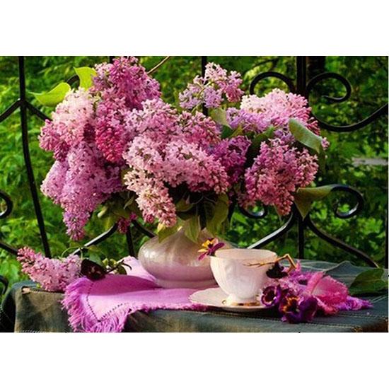 Huacan Diamond Painting Kits Flower DIY 5D Paintings Flower Picture Art Craft Home Wall Decor