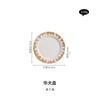 Creative Biscuit Ceramic Coffee Cup Retro High-end Refined Cereal Breakfast Cups Office Afternoon Tea Dessert Plate Tea Cup Set
