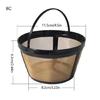 Practical and Durable Coffee Filter Durable Stainless Steel Coffee Filter Coffee Strainer for Home Coffee Brewing