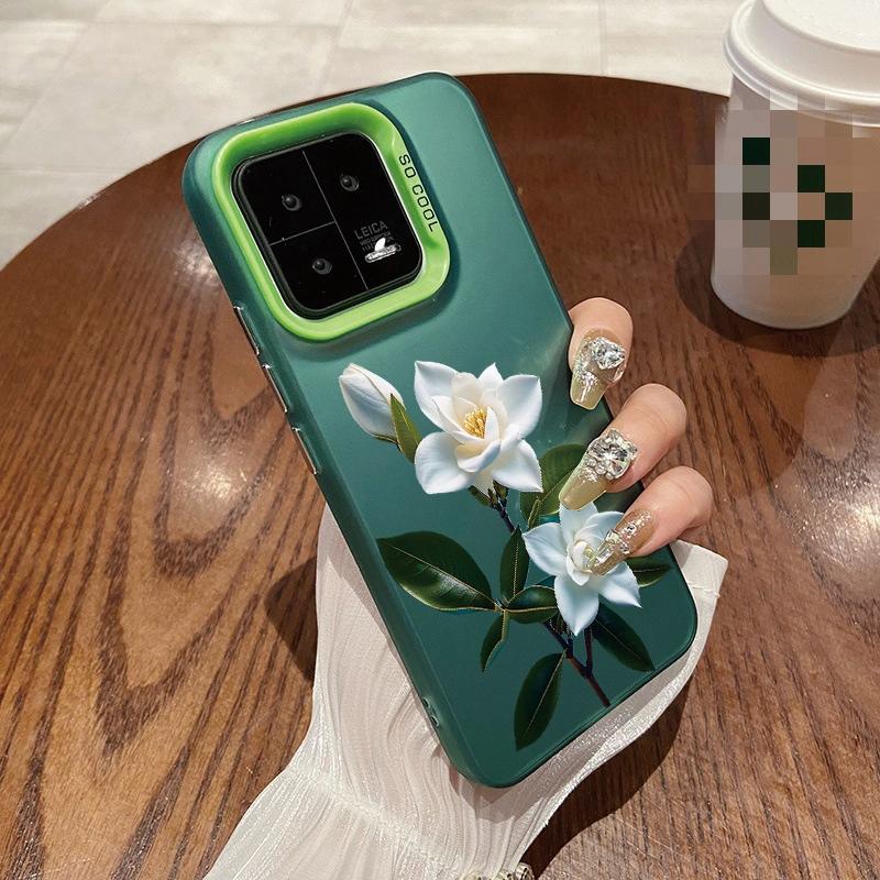 

Чохол Girls Flowers для iPhone 16 Pro Samsung A55 A35 S24 FE Xiaomi Redmi Note 13 Pro 14C Huawei Honor 200 Протиударний бампер для телефону Захист від подряпин Samsung A14 5G