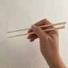 Yamato Bussan Disposable Chopsticks, Natural, 20cm, Izumi, Genroku, with Chopstick Bag, Pack of 50