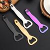 Colorful Bottle Opener And Can Opener Durable Stainless Steel Design Double-Head Pry Cap Manual Punch Multi-Functional Portable Kitchen Bar Tool