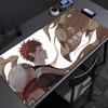 Gaming Mousepad NARUTO Gaara Anime Mouse Mat Office Gamer Computer Non-Slip Mouse Pad HD Print Large Desk Mat PC carpet Mousepad
