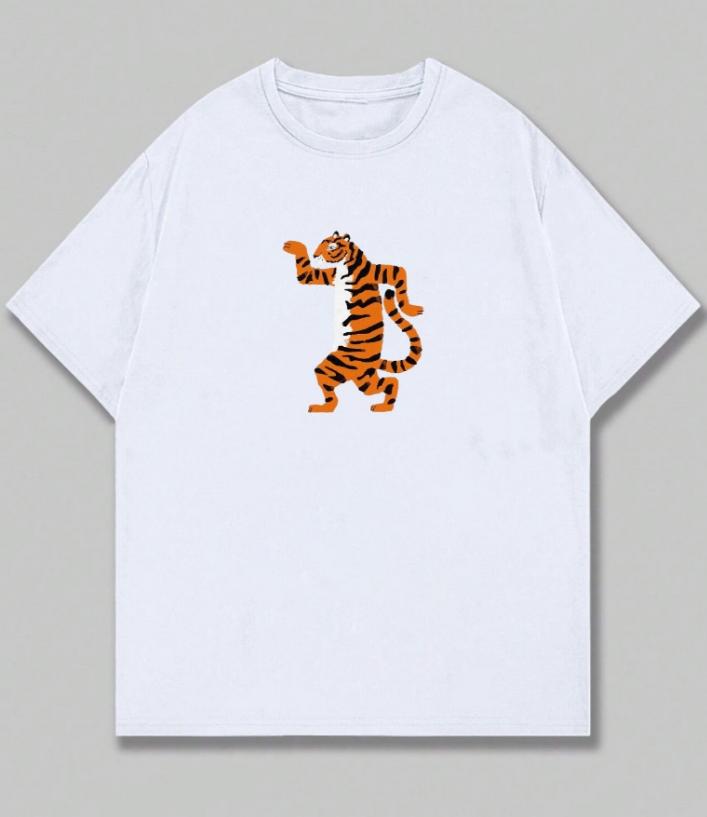 Casual Loose All Match Short Sleeve Daily Wear Unisex and Women Pure Cotton Spring and Autumn Bottom Shirt Tshirt