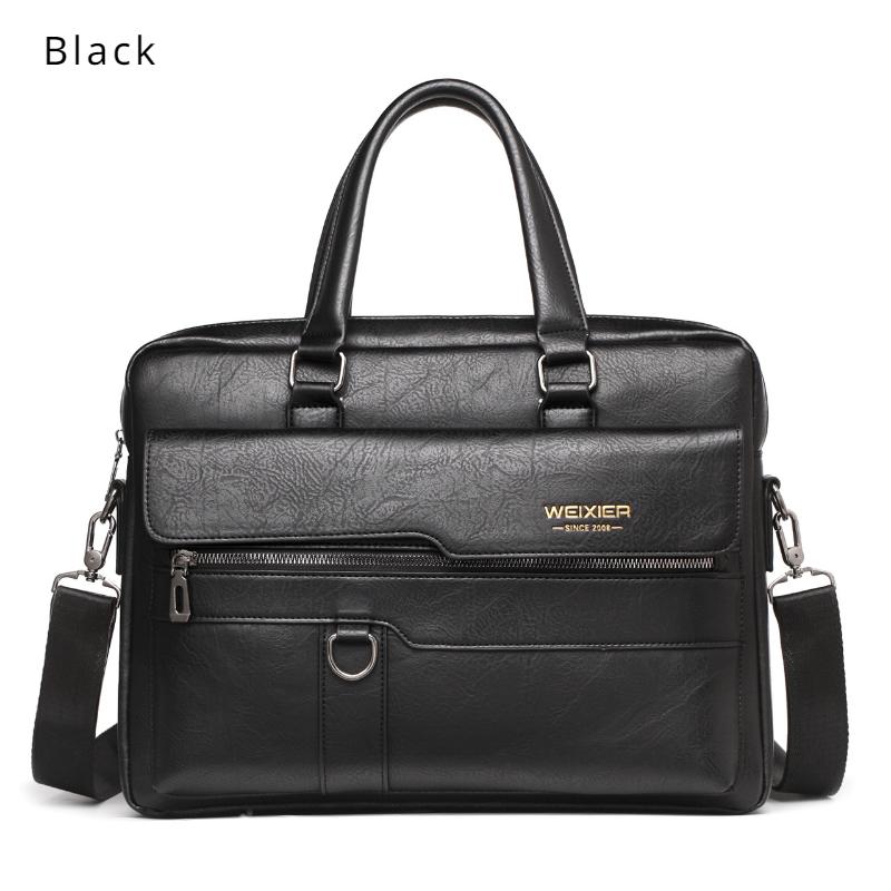 Borsa a mano da uomo in pelle PU impermeabile, borsa a spalla retrò alla moda, borsa da lavoro per computer, borsa a tracolla, valigetta, regali di compleanno per il marito