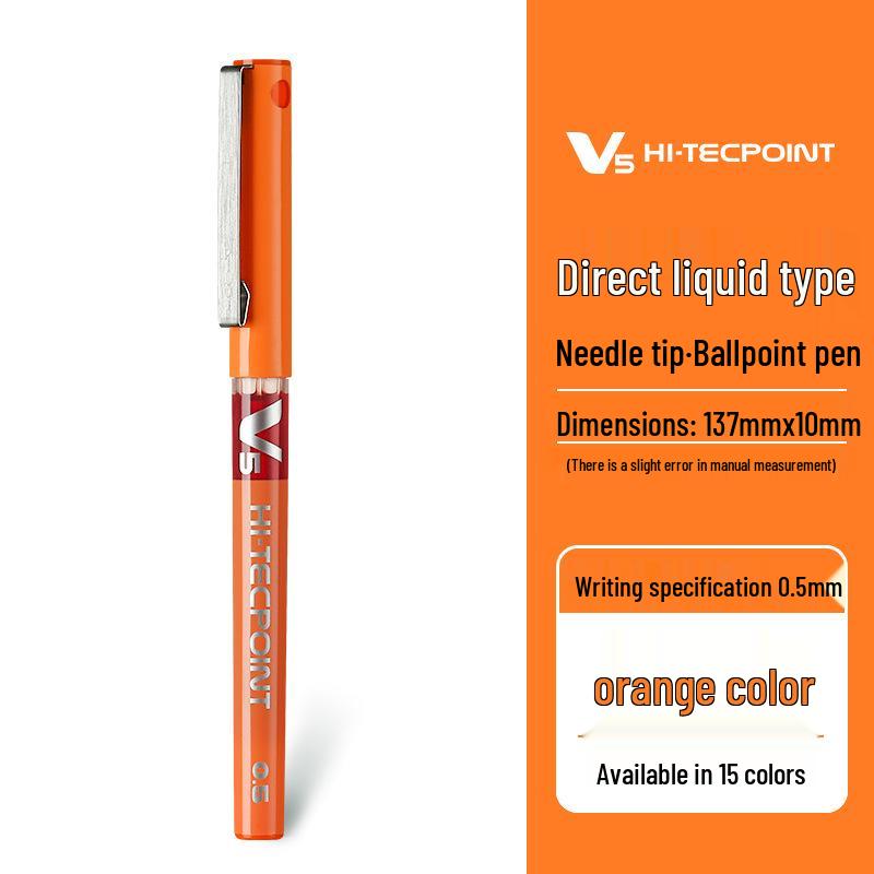 Pilot Gel Rollerball Pen BX-V5/7 Needle Tip Colored Signature Pen for Students
