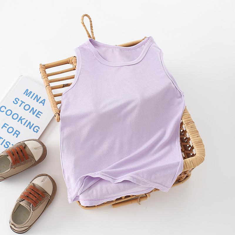 Children's Summer Modal Ice Silk Sleeveless Vest