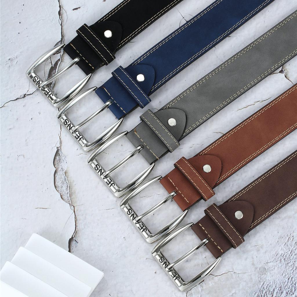 Men'S Belt Hong Kong Style Simple Student Light Belt Casual Personality Belt