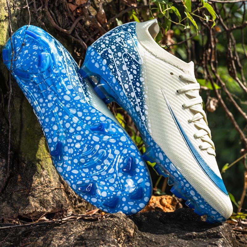 Trend 2025 New Breathable Football Shoes Men's Broken Nails Boys Training Shoes Student Adult Ground Spike Sports