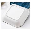Japanese-style Square Deep Plates Ceramic Dinner Plate Creative Sushi Dishes Household Tableware Platos De Cena