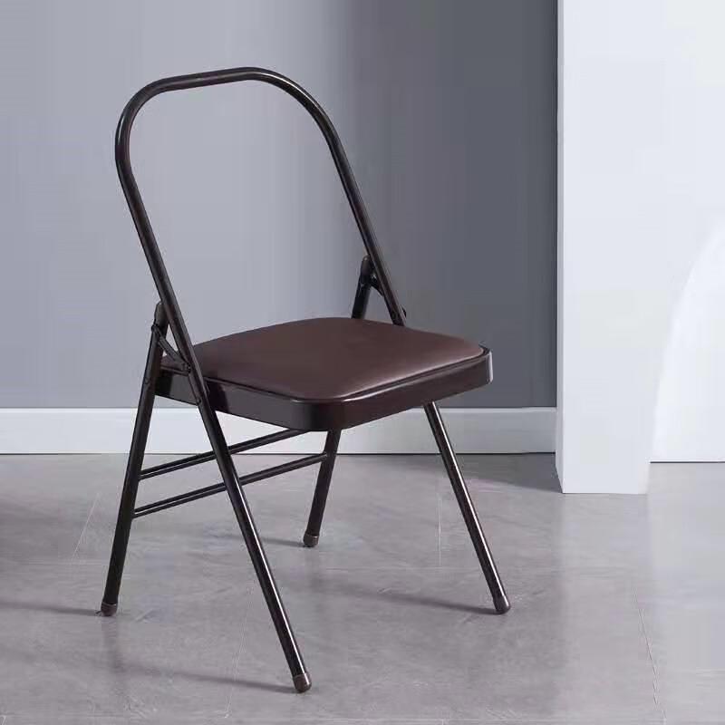 Long Zhan PU Folding Yoga Chair