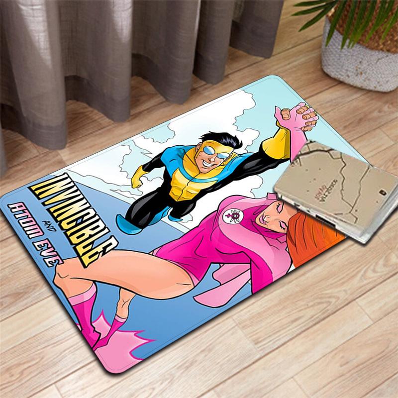 Invincible & Atom Eve Rug Floor Mat for Living Room or Bedroom Soft and Comfortable Carpet a Gift for Birthday and Holiday.SFF0917091