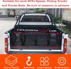 SJL4  For Dodge Ram 1500 2500 3500 4500 5500 Pickup Van 3/4 Pocket Cargo Net Trunk Luggage Storage Organiser Mesh Car Accessories