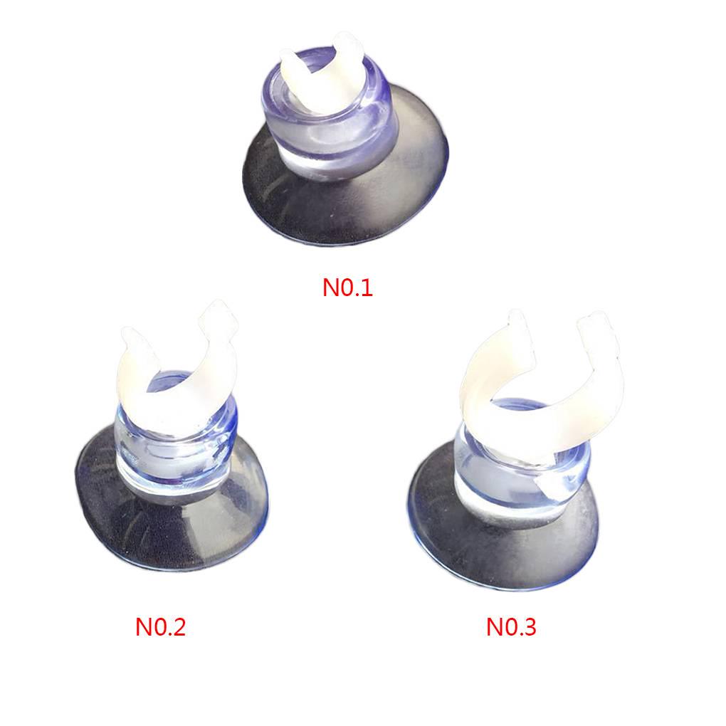 Air Line Tube Hose Pump Aquarium Fish Tank Suction Cup Sucker Clips Holder