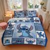 Lilo Stitch Collage Print 3Pcs Bedding Setduvet Cover With 2 Bedropillowcase Home Birthday Gift