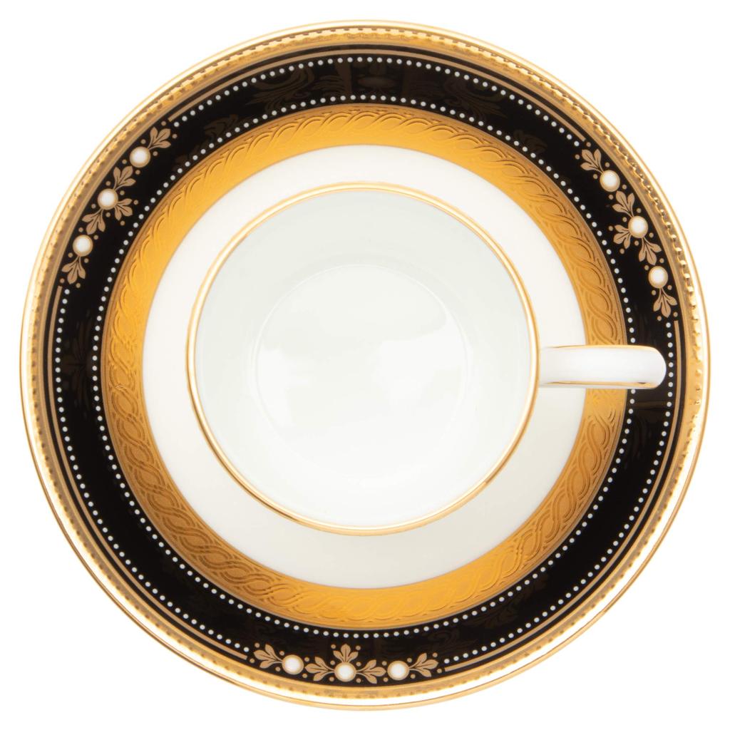 Noritake podšálek na šálek kávy 125cc Evening Majesty Bone China & T59881/4818