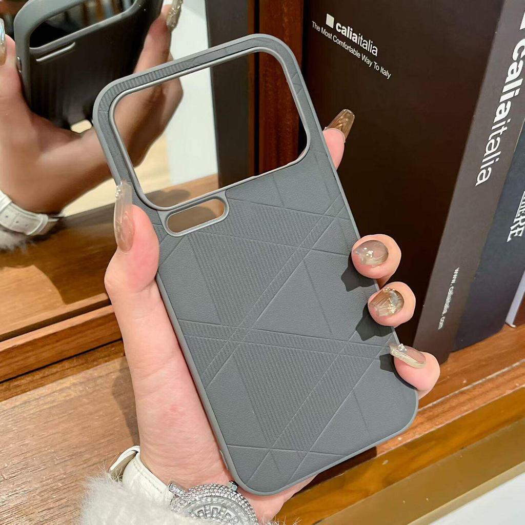 Creative and fashionable, suitable for Xiaomi Mi 11promax mobile phone case, rhombus Mi 11Pro matte plain leather pattern, anti-drop.