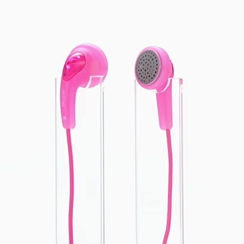 JVC Kenwood HP-F140-P Wired In-Ear Earphones Gummy Pink