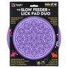 Slow Feeder + Lick Pad Duo, for Dogs and Cats, 1 Pad