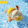 Children'S Bath Time Fun Spring Winding Toy Water-Loving Dogs Monkey Bathroom Plaything Interactive Bathtub Toy For Kids