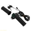 A1A2 Universals Electric Bike Handlebars Twist Throttle Speed Control Handle Replacement Throttle Handle with LED Display