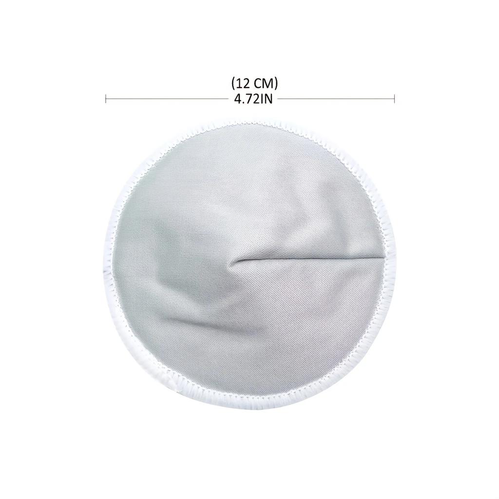 2pcs Organic Bamboo Viscose Nursing Breast Pads Washable Breastfeeding Pads Reusable Breast Pads for Breastfeeding Nursing Pads