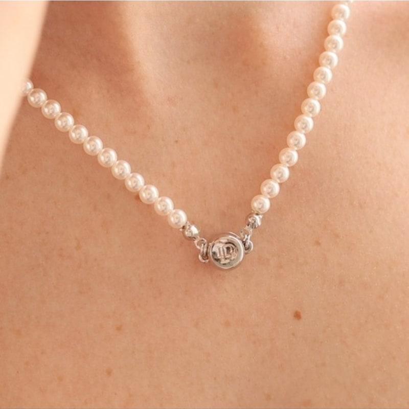 Dana Burton [Magnet One-Touch] Joy Perlenkette_4mm Perle