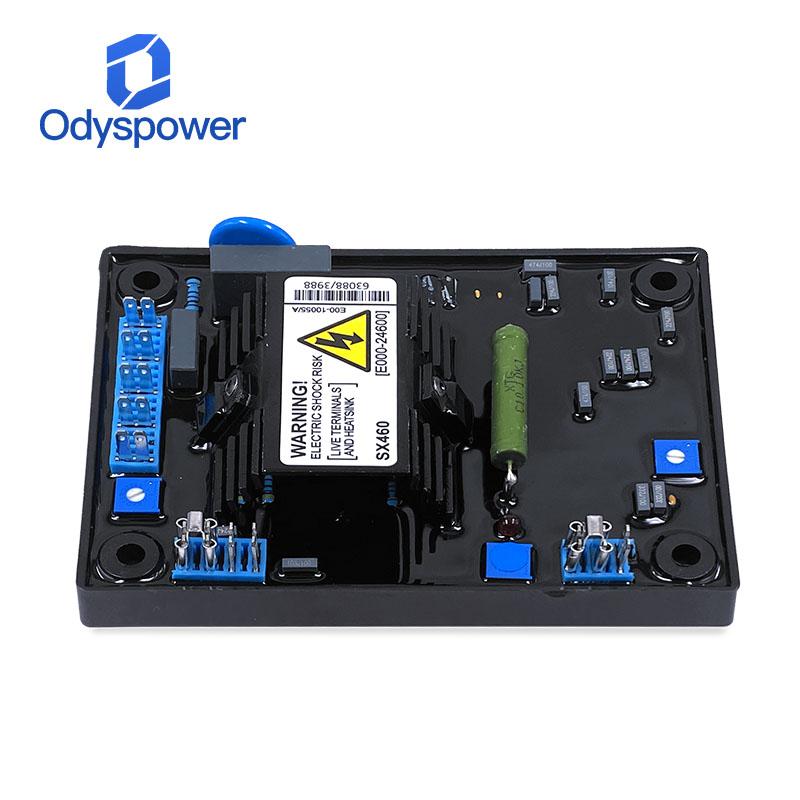 SX460 AVR Generator Automatic Voltage Regulator Stabilizer SX440 Excitation Control Module Brushless Generator Parts Shaluo