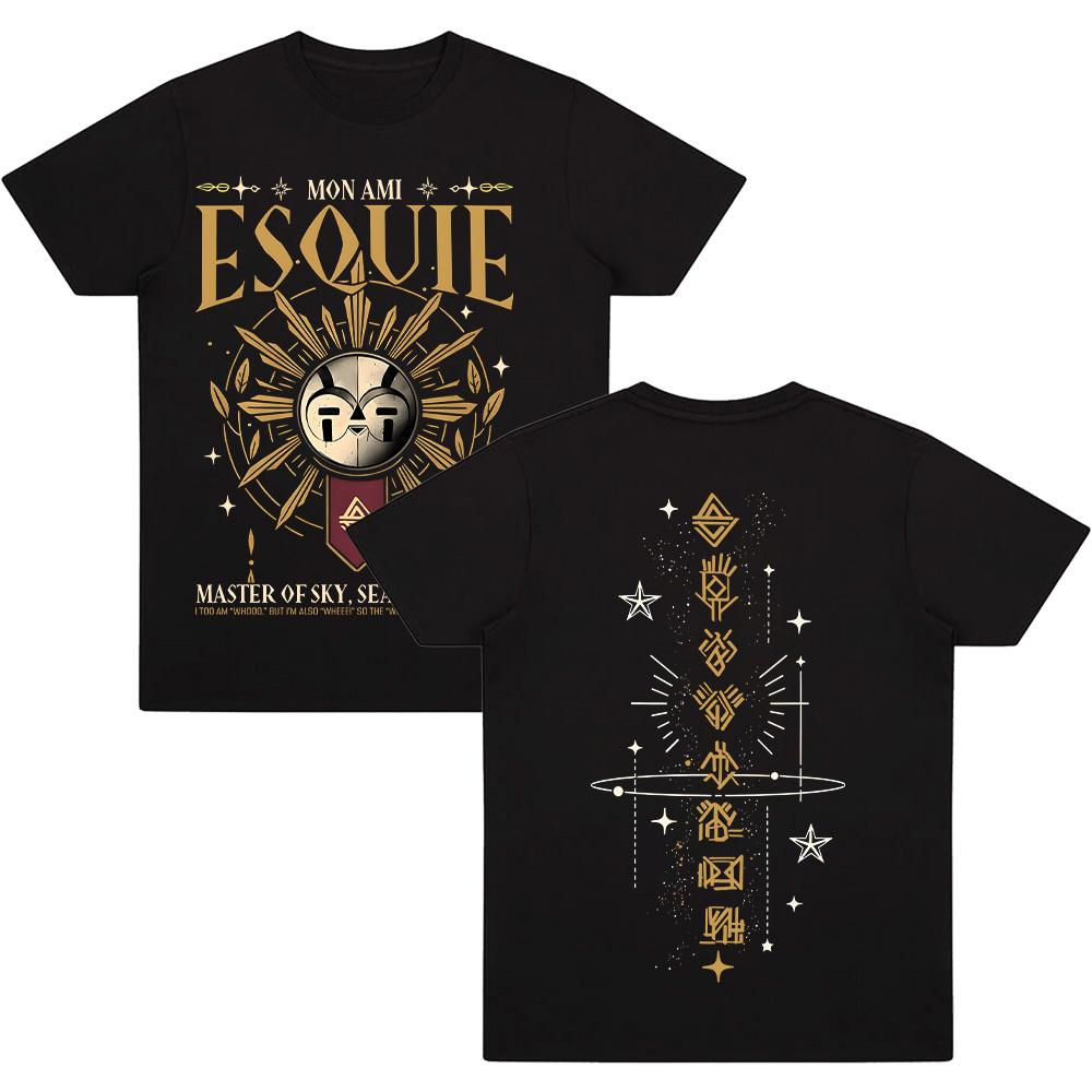 Clair Obscur Expedition 33 T Shirts Expedition 33 Esquie Resin Suncatcher Graphic Tee Men Women Fashion Summer Cotton Y2K Tops