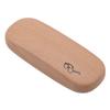 1PC High Quality Wood Grain Hard Kit Holder Metal Reading Glasses Case For Men And Women PU Leather Eyeglass Box