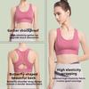 Thin Mesh Beautiful Back Fitness Running Sports Bra Women's Hollow High-strength Shockproof Yoga Sports Bra