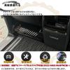 DodoxDIY Compatible with New Alphard 40 Series and Vellfire 40 Series Custom Dedicated Storage Box Interior Black Accessories, Second-Row Panel,