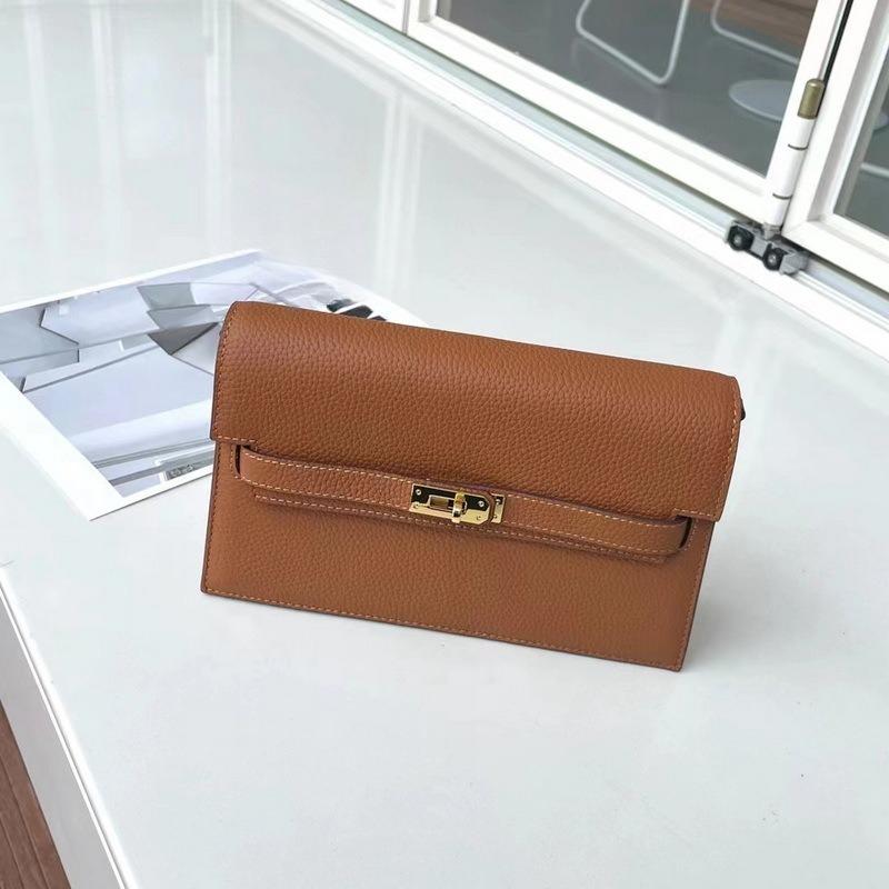 New lychee pattern leather half cover hand grab bag genuine leather women's bag single shoulder underarm bag oblique span bag wholesale