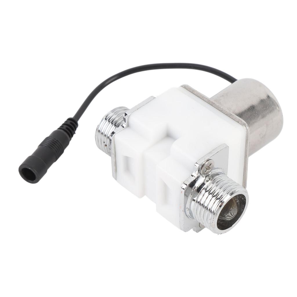 Water Control Electric Pulse Solenoid Valve G1/2in DC Plastic Stainless Steel Automatic Switch