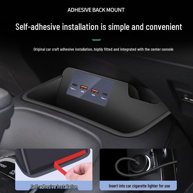 Corolla Levin 19-24 Central Control USB Charger Expansion Dock