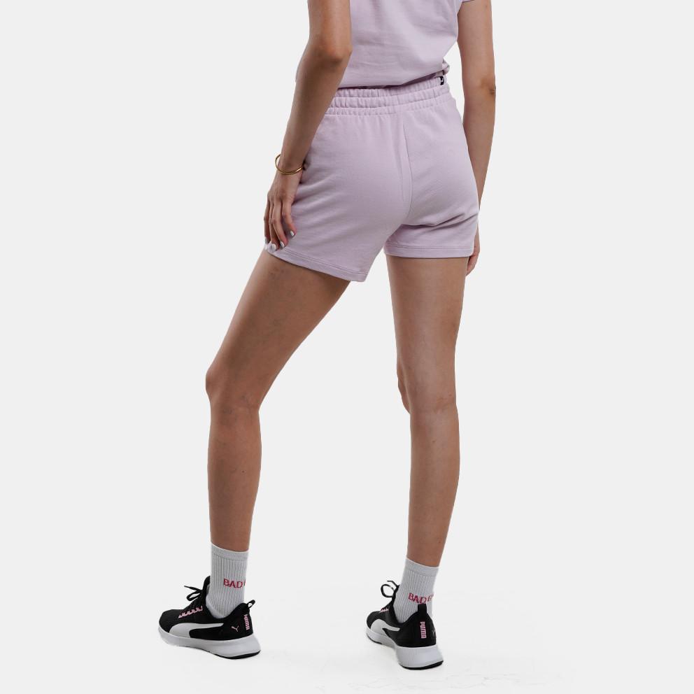 Puma Logo Comfortable Elastic Solid Color Casual Shorts Women Shorts Grape-Mist 680974-60
