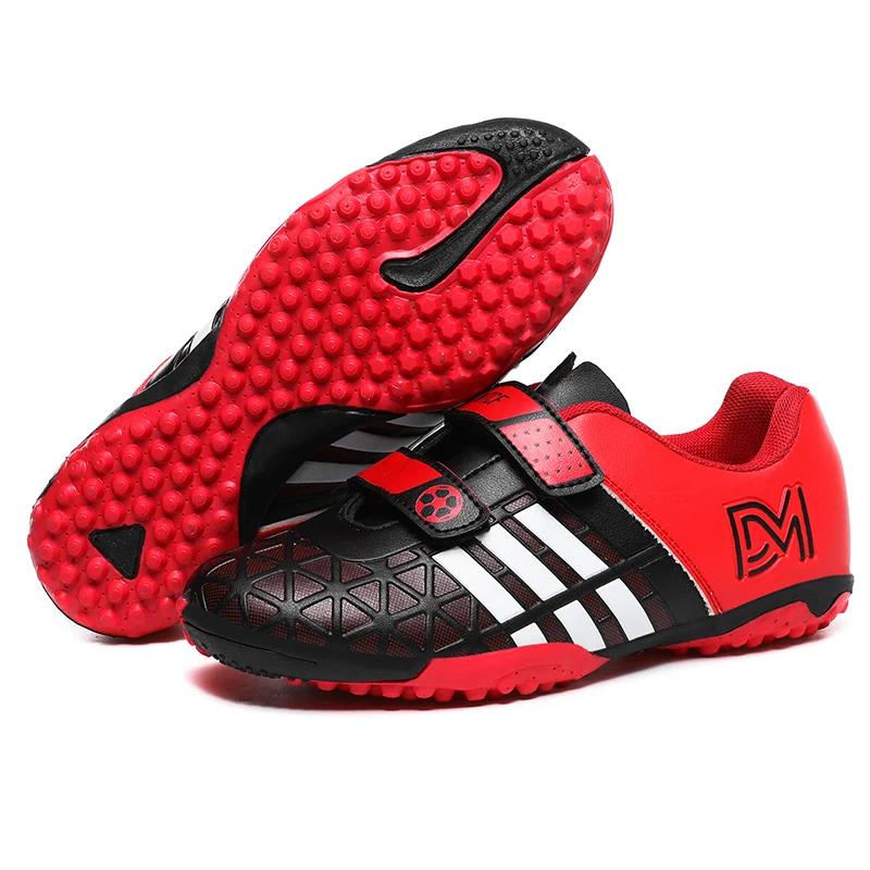 Kids Football Boots Society Soccer Shoes Original Sneaker Children Cleats Professional Training Top Quality Indoor Football Shoe
