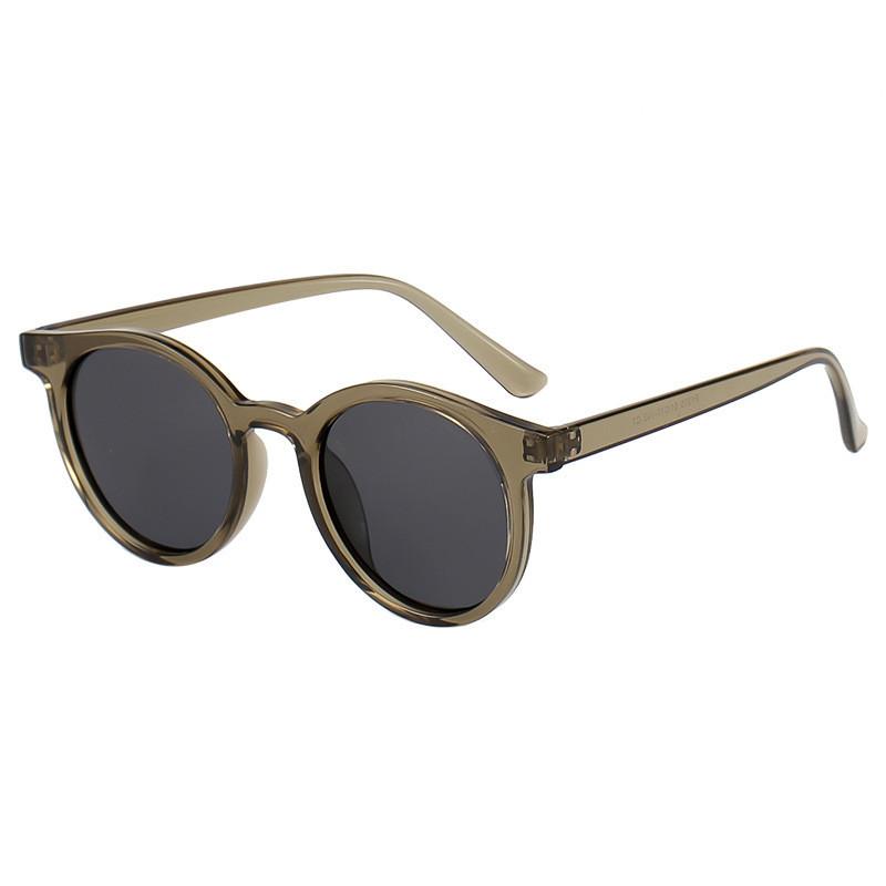 Chic Oval Sunglasses With Polarized Uv375 Protection For Stylish Outings StyleD